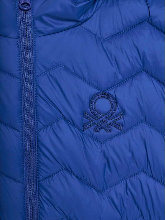 United Colors Of Benetton United Colors Of Benetton Übergangsjacke 2TWDCN04V Blau Regular Fit