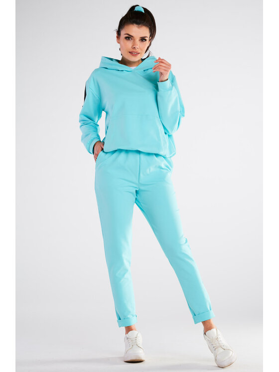 Infinite You Infinite You Bluza M248 Niebieski Basic Fit
