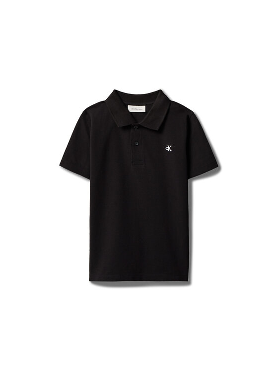 Calvin Klein Jeans Calvin Klein Jeans Tricou polo LVCKSJB29B Negru Regular Fit