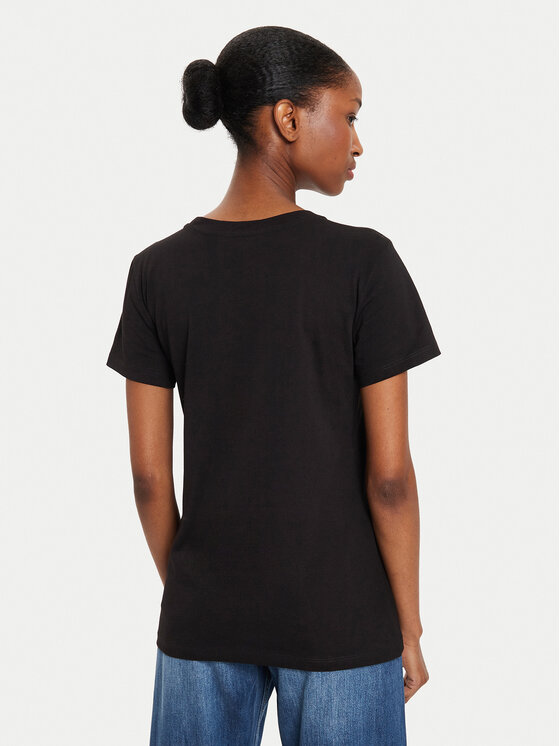 Armani Exchange Armani Exchange Marškinėliai 6DYT04 YJG3Z 1200 Juoda Regular Fit