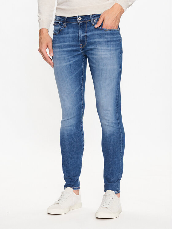 Pepe Jeans Pepe Jeans Traperice Finsbury PM206321 Tamnoplava Skinny Fit