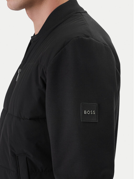 BOSS BOSS Mikina H-Skiles 100 50532767 Černá Regular Fit