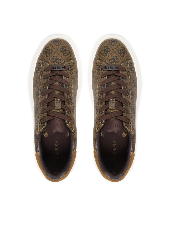 Guess Guess Sneakersy FMPELA FAL12 Hnědá