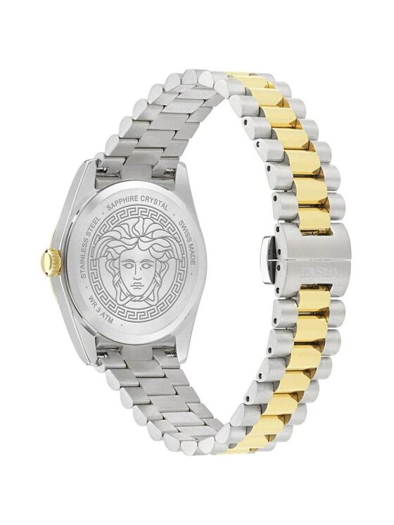 Versace Versace Zegarek VE0E00325 Złoty