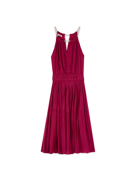 Oltre Oltre Vestito da giorno 7035J000860N009 Bordeaux A-Line Fit