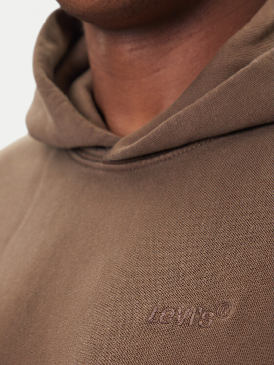 Levi's® Levi's® Μπλούζα Authentic A8435-0033 Καφέ Relaxed Fit