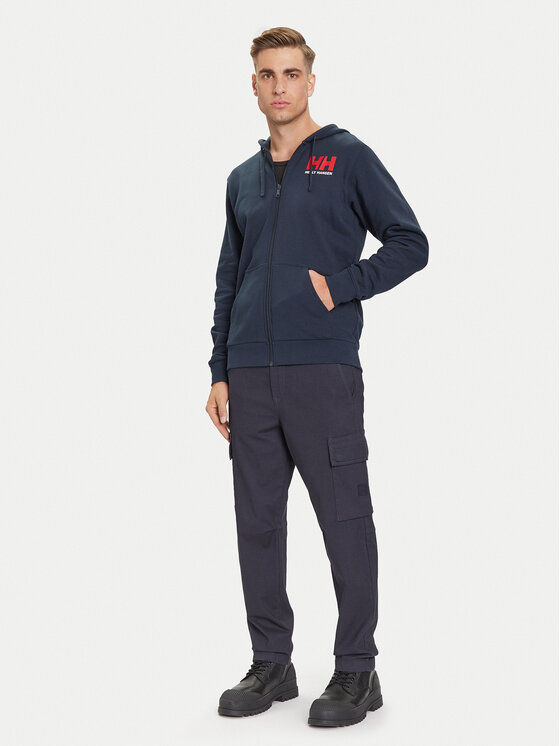 Helly Hansen Helly Hansen Bluza HH Logo 54581 Granatowy Regular Fit
