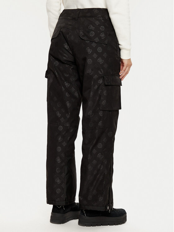 Guess Guess Skijaške hlače W4PB60 WH0K0 Crna Regular Fit