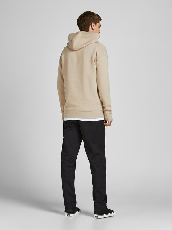 Jack&Jones Jack&Jones Mikina Star 12208157 Béžová Relaxed Fit