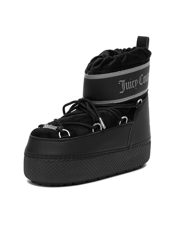 Juicy Couture Juicy Couture Škornji za sneg EO-HXH22195-1 Črna