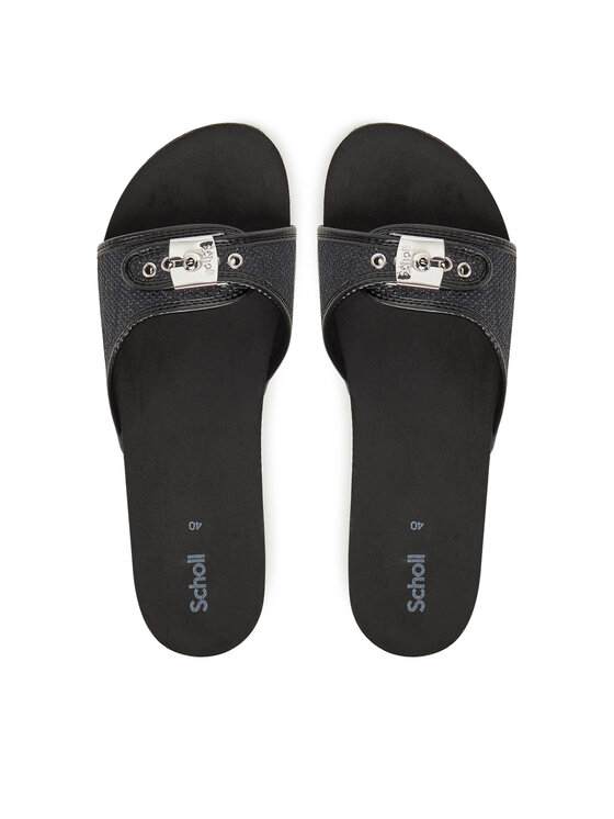 Scholl Scholl Шльопанці Heaven Ad F32009 Чорний