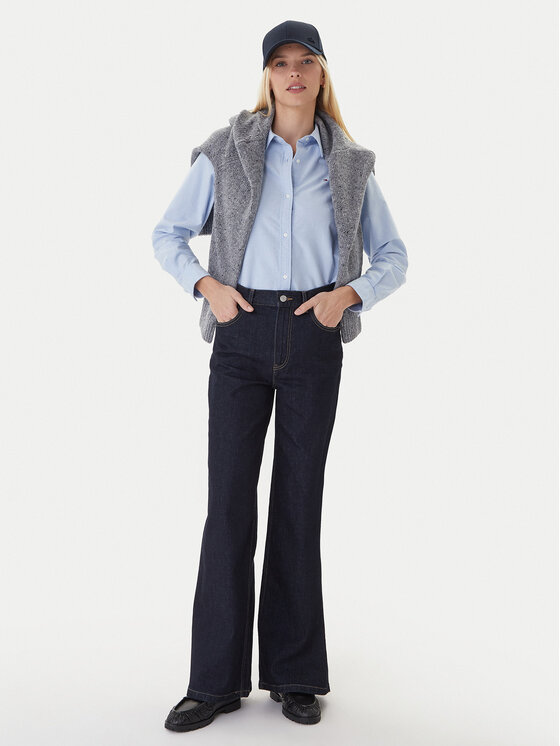 Tommy Hilfiger Tommy Hilfiger Πουκάμισο WW0WW46111 Γαλάζιο Relaxed Fit