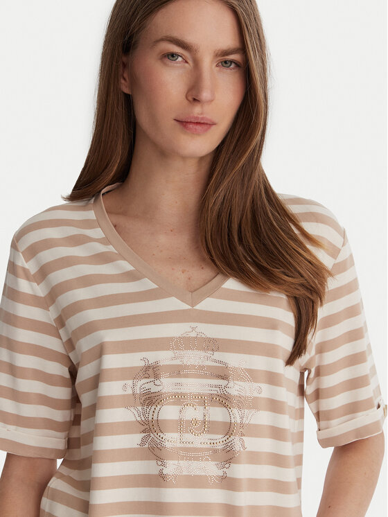 Liu Jo Sport Liu Jo Sport T-Shirt TA6206 JS005 Barevná Regular Fit