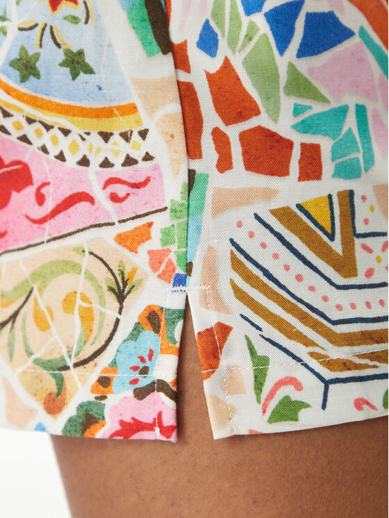 Seafolly Seafolly Шорти з тканини Beach Bohème 55774-SH Кольоровий Regular Fit