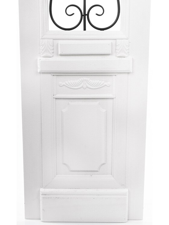 MIAhome MIAhome Dekoracja ścienna PORTA Biały