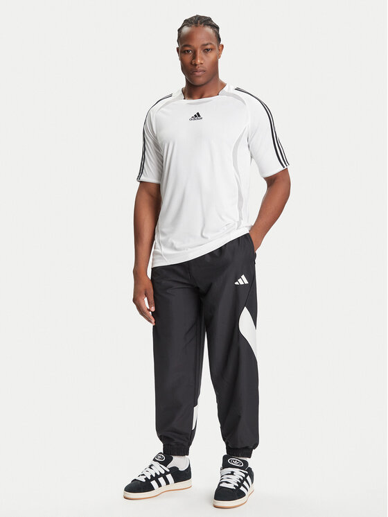 adidas adidas Pantaloni trening Stadium JN1830 Negru Loose Fit
