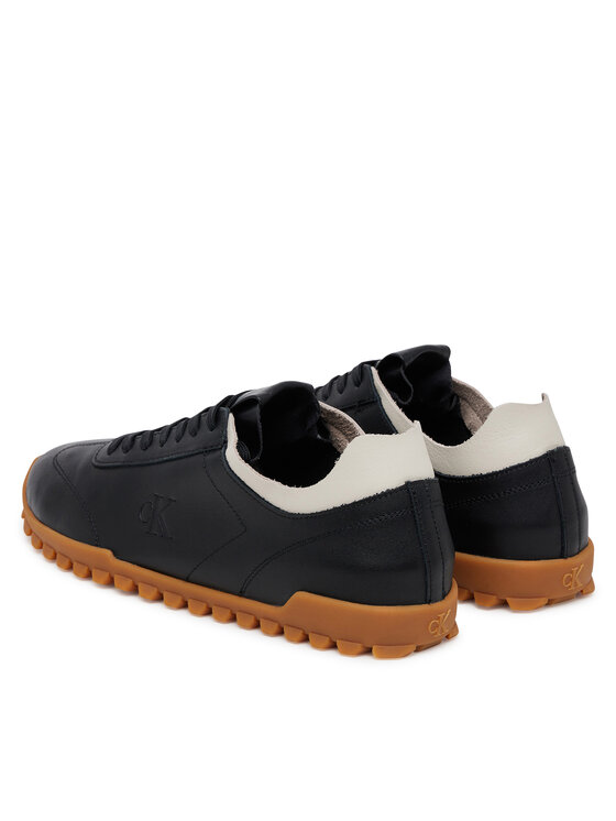 Calvin Klein Jeans Calvin Klein Jeans Sneakers Low Profile Runner Mg Lth Mix YW0YW01847 Nero