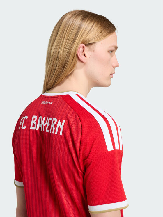 adidas adidas Koszulka techniczna 168824 Czerwony Slim Fit
