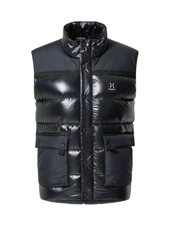 Haglöfs Haglöfs Bezrękawnik Funäs Down Vest Women Czarny Regular Fit
