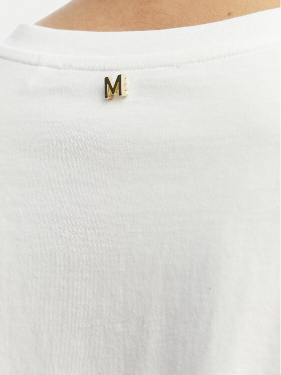 LOLA CASADEMUNT LOLA CASADEMUNT T-Shirt MS2615002 Bílá Regular Fit
