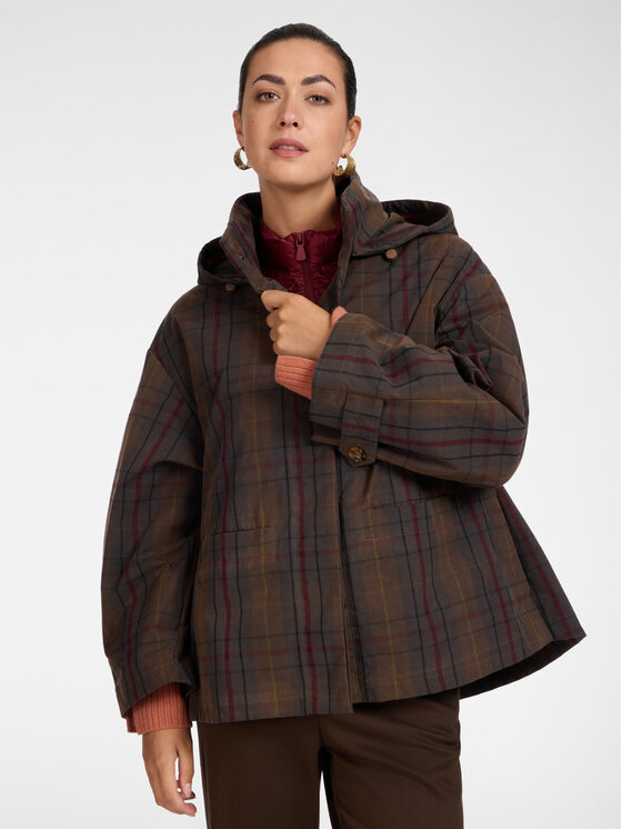 Elena Mirò Elena Mirò Giubbotto piumino F000Z000028N001 Marrone Boxy Fit