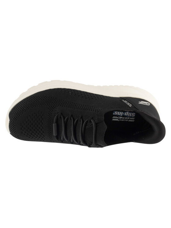 Skechers Skechers Sneakersy Slip-Ins: Bobs Sparrow 2.0 - Lucky Run Czarny