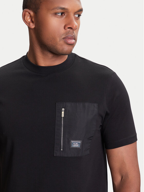 KARL LAGERFELD KARL LAGERFELD T-shirt 755046 553235 Crna Regular Fit