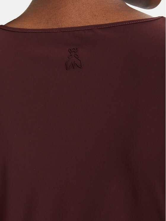 Patrizia Pepe Patrizia Pepe Φόρεμα καθημερινό 2A3081/JZ26-B887 Καφέ Slim Fit