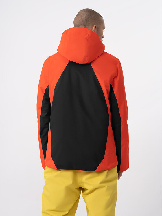 4F 4F Μπουφάν για σκι 4FAW23TTJAM283 Μαύρο Regular Fit
