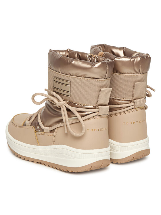 Tommy Hilfiger Tommy Hilfiger Апрески Snow Boot T3A5-34052-1474 S Бежов
