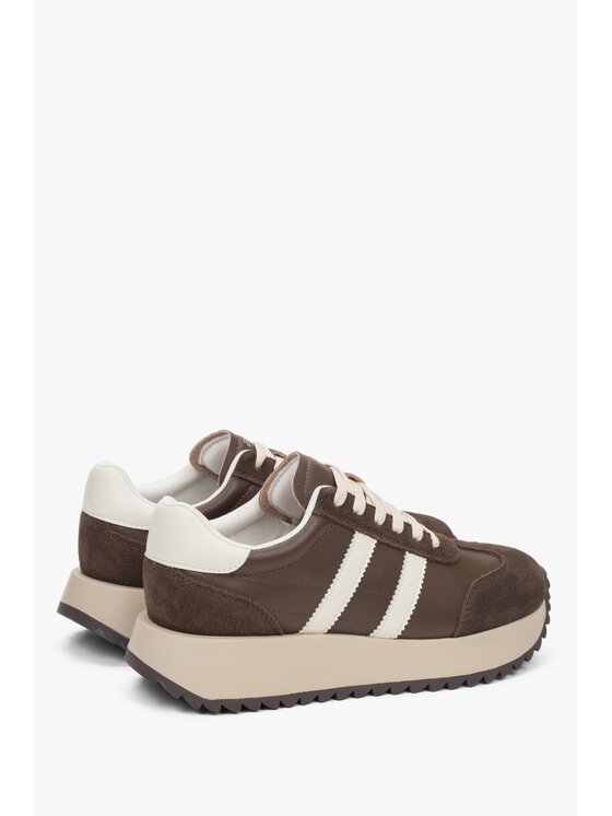 Estro Estro Sneakersy ER00116898 Brązowy