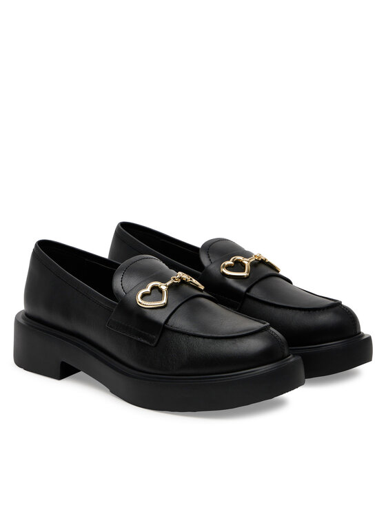 LOVE MOSCHINO LOVE MOSCHINO Loaferke JA10394G1MIA0000 Črna
