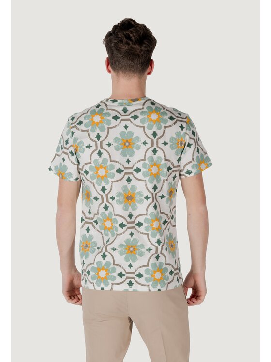 Antony Morato Antony Morato T-shirt REGULAR FIT LOGO PRINT Verde Regular Fit