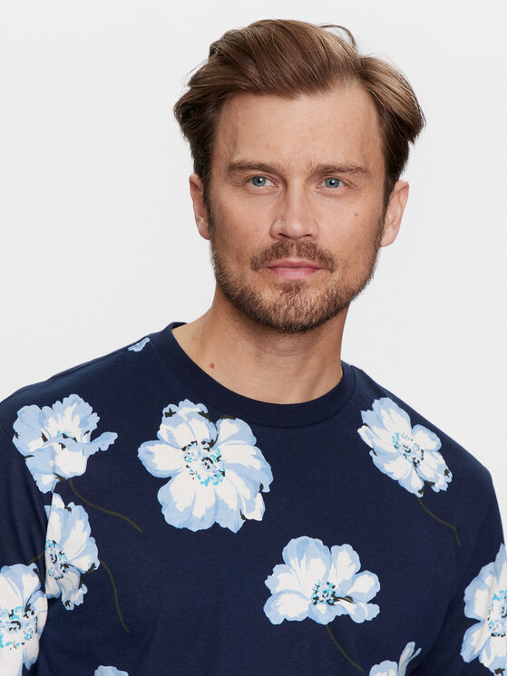 Gap Gap T-Shirt 796255-29 Granatowy Regular Fit