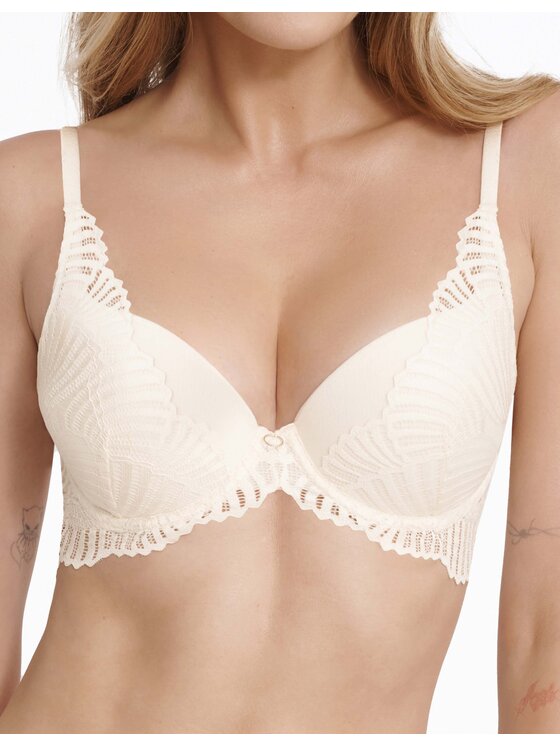 Esotiq Esotiq Biustonosz push-up 41034-02X Écru