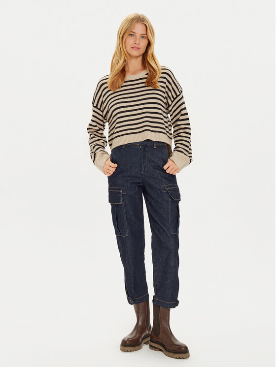 Brave Soul Brave Soul Sweater LK-230SEATON Bézs Regular Fit