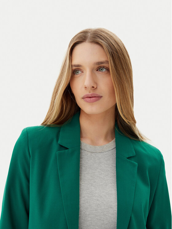 ONLY ONLY Marynarka Leila 15310948 Zielony Loose Fit