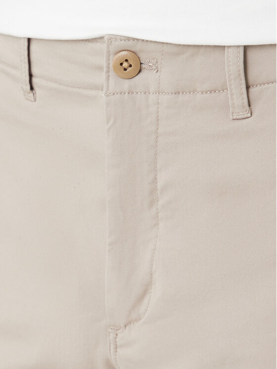 Calvin Klein Jeans Calvin Klein Jeans Παντελόνι υφασμάτινο LV04RF618G Μπεζ Slim Fit