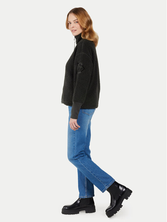 Didriksons Didriksons Flis Mella 505446 Črna Relaxed Fit