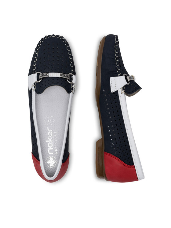 Rieker Rieker Mocasini 40065-14 Bleumarin