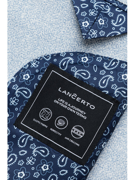 Lancerto Lancerto Marynarka Sepino MA131126000024 Niebieski Regular Fit