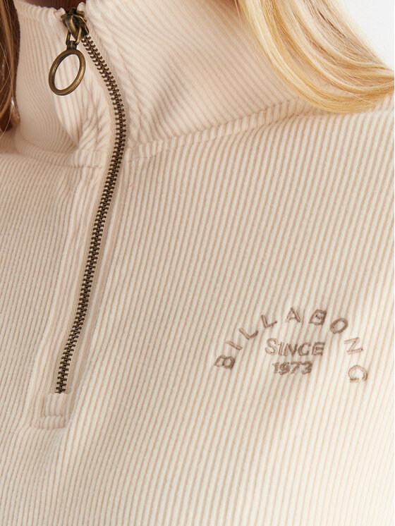 Billabong Billabong Sweatshirt Coffee Time EBJKT00115 Écru Regular Fit