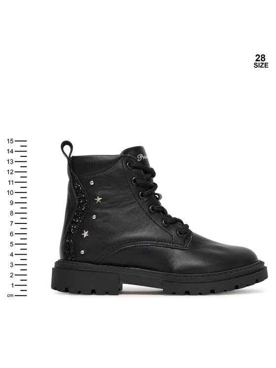 Primigi Primigi Schnürstiefeletten 8909633 S Schwarz