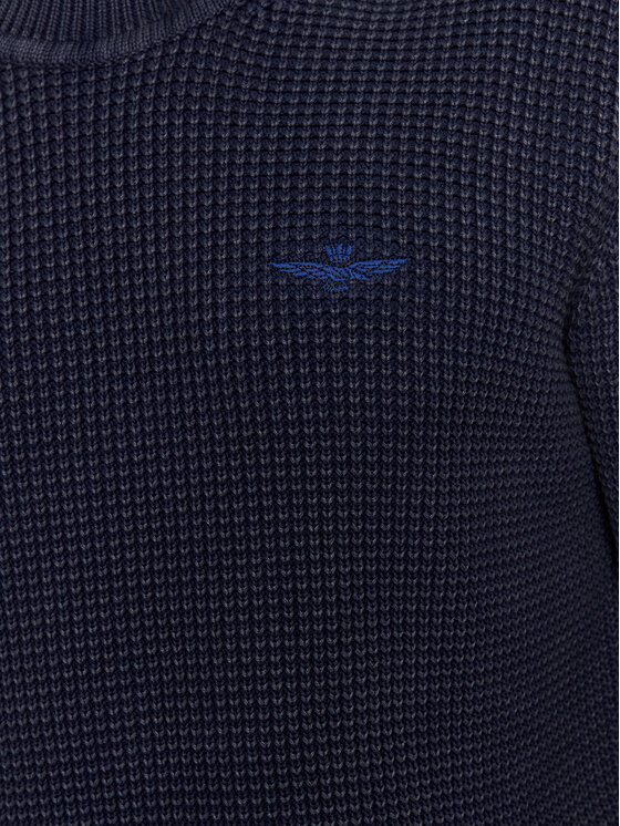 Aeronautica Militare Aeronautica Militare Golf 232MA1451L512 Mornarsko modra Regular Fit