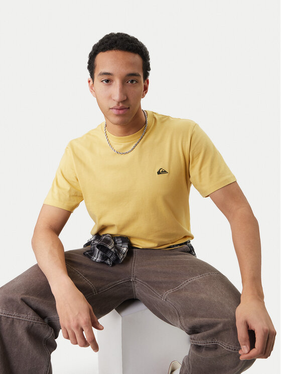 Quiksilver Quiksilver T-Shirt EQYZT07711 Beige Regular Fit