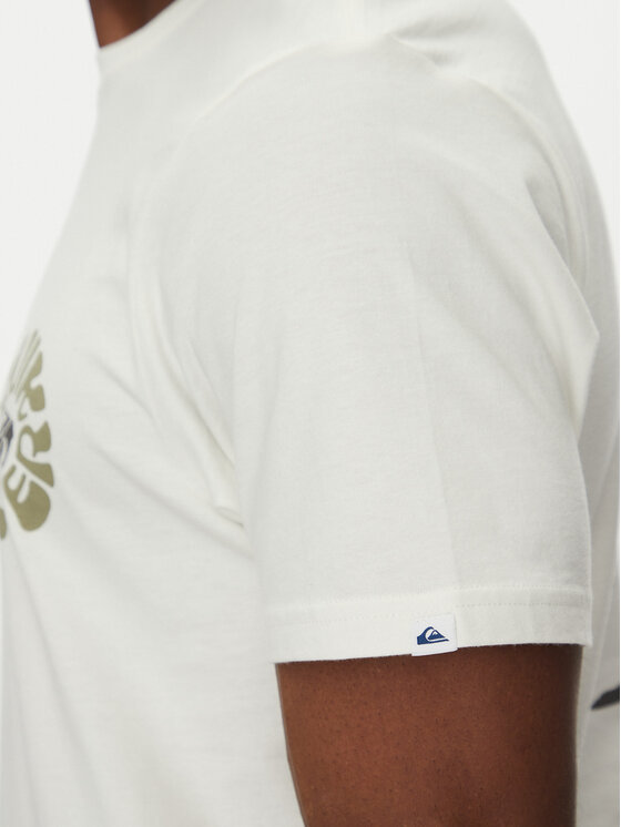 Quiksilver Quiksilver T-krekls EQYZT08036 Écru Regular Fit