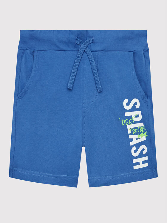 United Colors Of Benetton Pantaloni scurți sport 3096C900Z Albastru Regular Fit