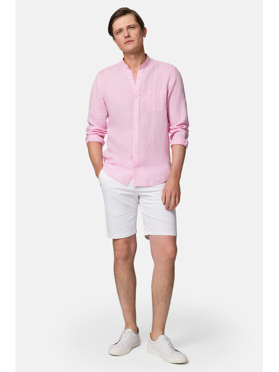 Lancerto Lancerto Koszula Tori KO073123000017 Różowy Slim Fit