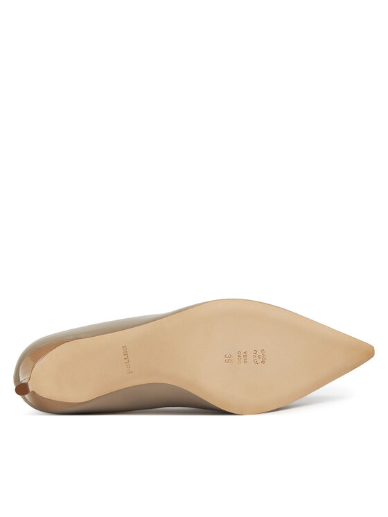 Pollini Pollini Czółenka PA10145C0MPA210A Beżowy