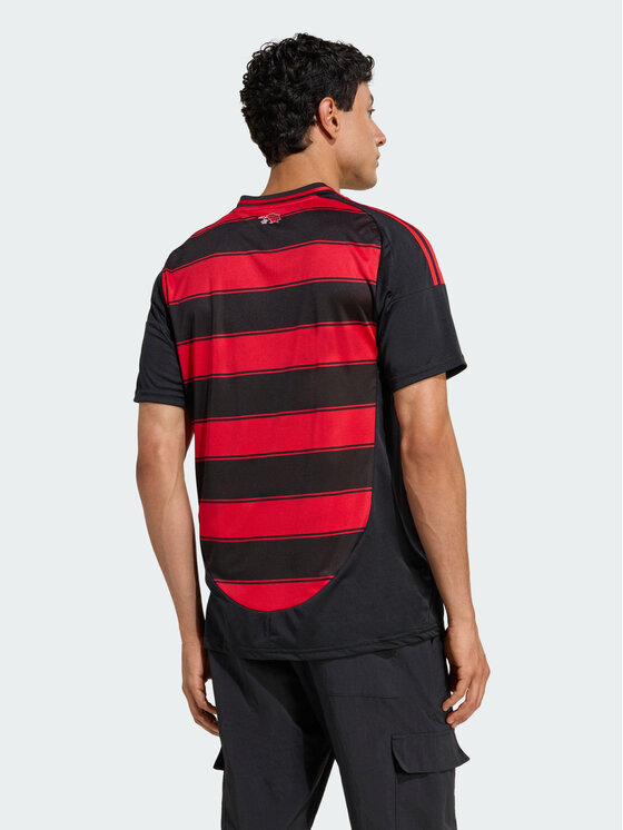 adidas adidas Koszulka techniczna Flamengo Czarny Slim Fit
